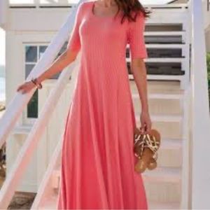 NWT Soft Surroundings Coral Dress